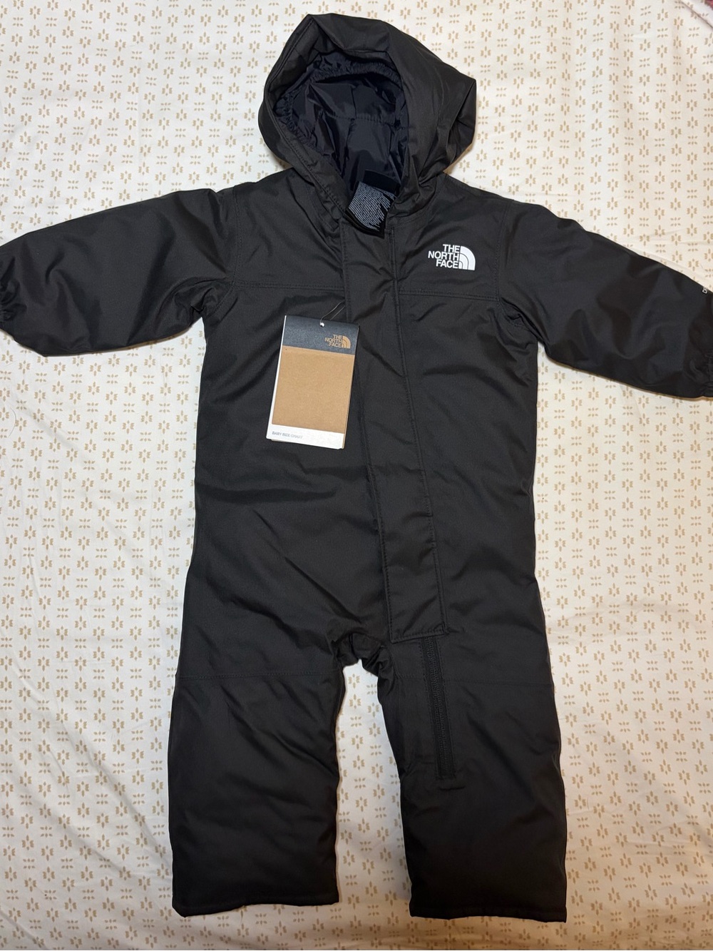 The North Face Infant Black Insulated Snowsuit